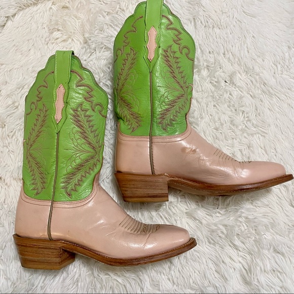 Lucchese 1883 two tone cowboy boots ♥️SALE♥️ - Picture 4 of 8